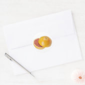 Sticker Rond Pamplemousse (Enveloppe)