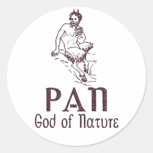 Sticker Rond Pan (Devant)