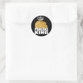 Sticker Rond Pancake King (Sac)