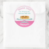 Sticker Rond Pancakes et pyjamas (Sac)