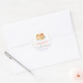 Sticker Rond Pancakes et Pyjamas Parties scintillant Dot Star E (Enveloppe)