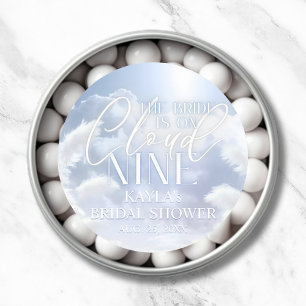 Sticker Rond Pancarte de bienvenue sur Cloud Nine 9 Shower de m