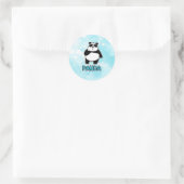 Sticker Rond panda (Sac)