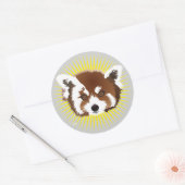 Sticker Rond Panda (Enveloppe)