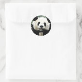 Sticker Rond Panda (Sac)