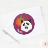 Sticker Rond Panda (Enveloppe)