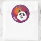 Sticker Rond Panda (Sac)