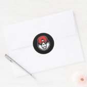 Sticker Rond Panda (Enveloppe)