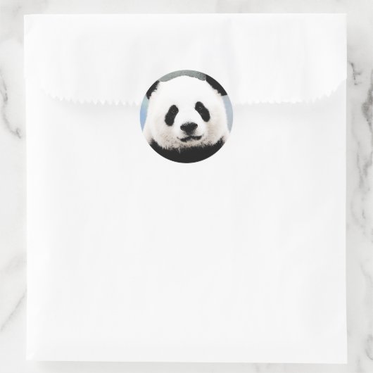 Sticker Rond Panda (Sac)