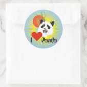 Sticker Rond Panda (Sac)