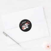 Sticker Rond Panda I'm (Enveloppe)