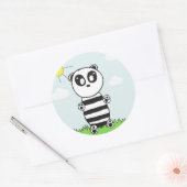Sticker Rond Panda Kids (Enveloppe)