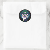 STICKER ROND PANDA YIN YANG (Sac)