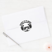 Sticker Rond Pandaz (Enveloppe)