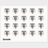 Sticker Rond panier de basketball rien que le filet (Feuille)