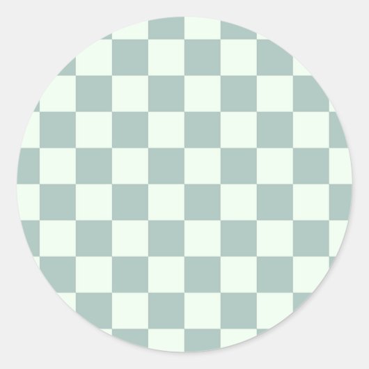 Sticker Rond Panneau de configuration Opal et Honeydew (Devant)