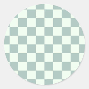 Sticker Rond Panneau de configuration Opal et Honeydew