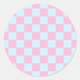 Sticker Rond Panneau de contrôle Cotton Candy