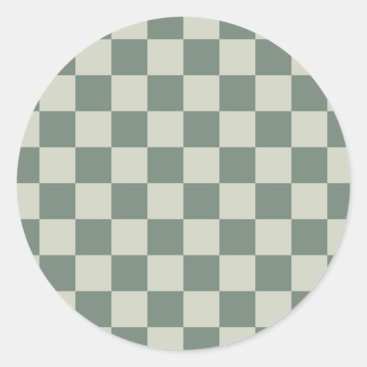 Sticker Rond Panneau de contrôle vert (Devant)