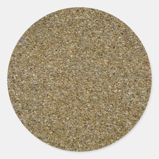 Sticker Rond Panneau de liège (Devant)