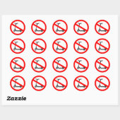 Sticker Rond Panneau Interdiction Trottinettes Électriques – Tr (Feuille)
