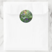 Sticker Rond Pansies (Sac)