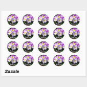 Sticker Rond Pansy Thé You (Feuille)
