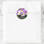 Sticker Rond Pansy Thé You (Sac)