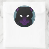 STICKER ROND PANTHER (Sac)