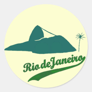 Sticker Rond Pão de Açúcar Rio Brasil
