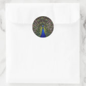 Sticker Rond paon (Sac)