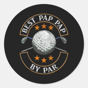Sticker Rond Pap Pap