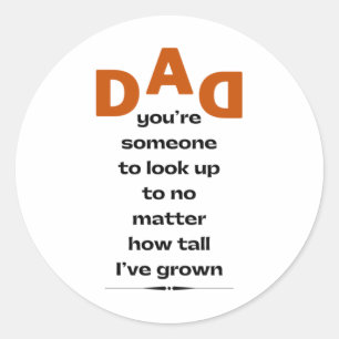 Sticker Rond Papa