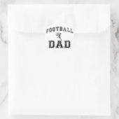 Sticker Rond Papa de football (Sac)