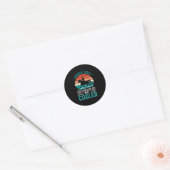Sticker Rond Papa du cheval (Enveloppe)