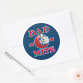 Sticker Rond Papa-O-Mite (Enveloppe)