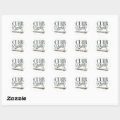 Sticker Rond Papa Trottoir (Feuille)