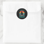 Sticker Rond Papa voilier (Sac)