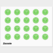 Sticker Rond Papel Picado rose et violet mariage Faveur Classi (Feuille)