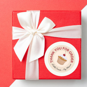 Sticker Rond Papeterie Little Treats - Merci pour votre command