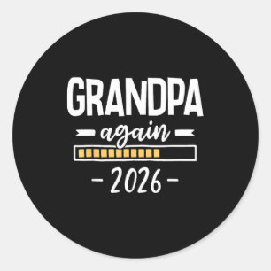 Sticker Rond Papi encore est 2026 2ème révélation de grossesse