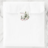 Sticker Rond Papier à Lettre Hearthlight Notes Hiver Kitty Pers (Sac)