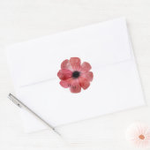 Sticker Rond Papier de tissus (Enveloppe)