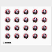 Sticker Rond Papier Flippant (Feuille)