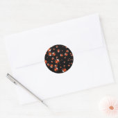 Sticker Rond Papier peint Ladybug (Enveloppe)