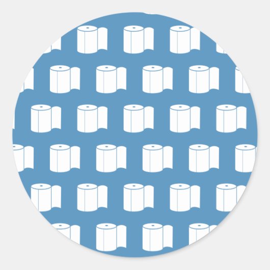 Sticker Rond Papier toilette (Devant)