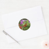 Sticker Rond Papillon (Enveloppe)