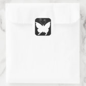 Sticker Rond Papillon Diva (Sac)