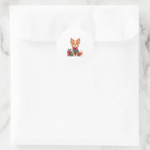 Sticker Rond Papillon Festive Bow (Sac)