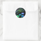 Sticker Rond Papillon Lillys (Sac)